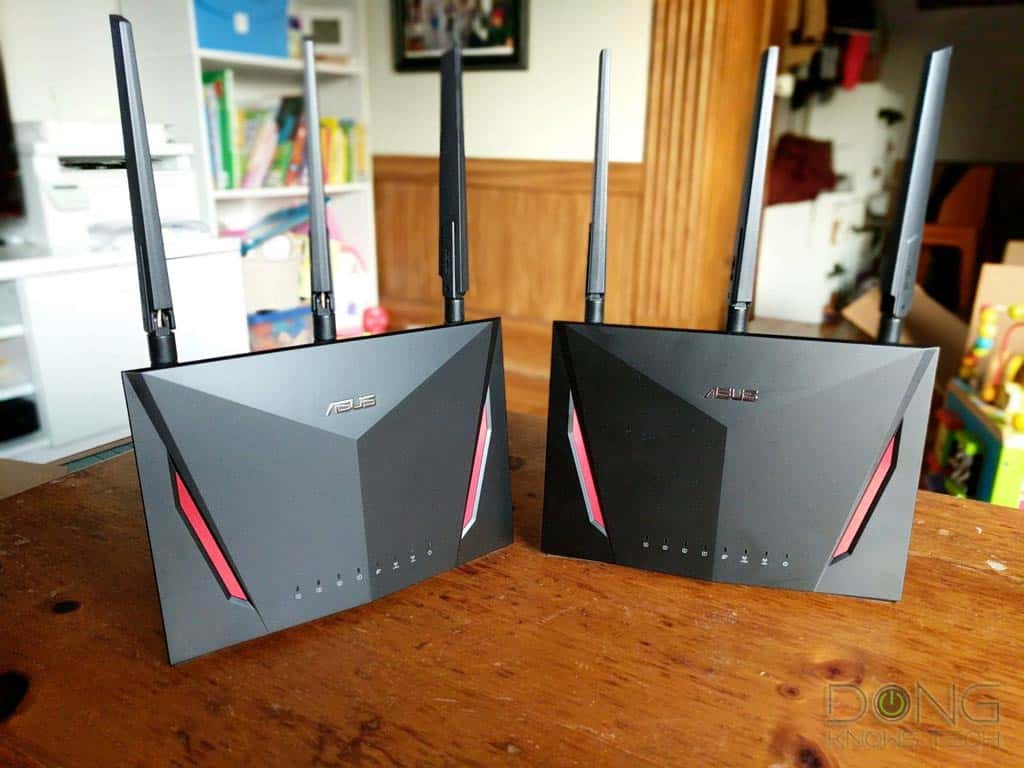 A Pair of Asus RT-AC86U Routers make one of the Best Wi-Fi 5 Mesh Systems