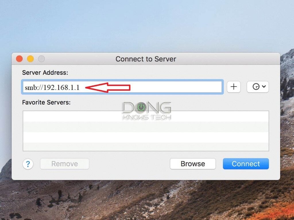 Access Server Mac