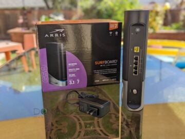 ARRIS SURFboard G54 box content