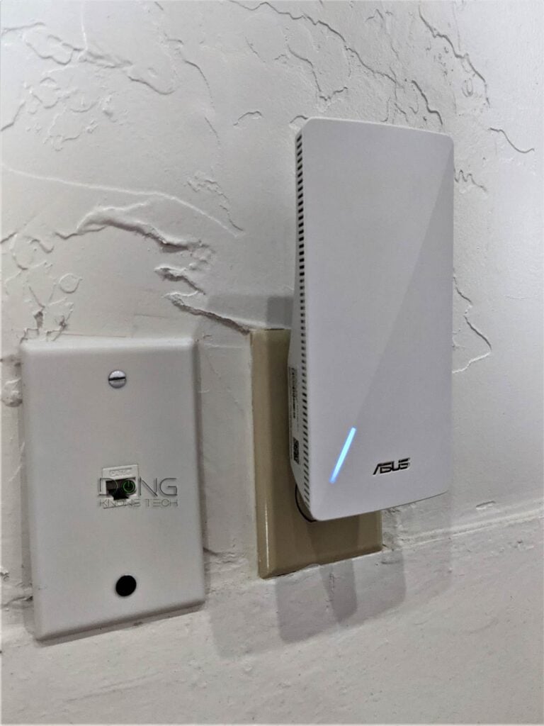 Asus RP AX58 Extender working as a wireless mesh satellite