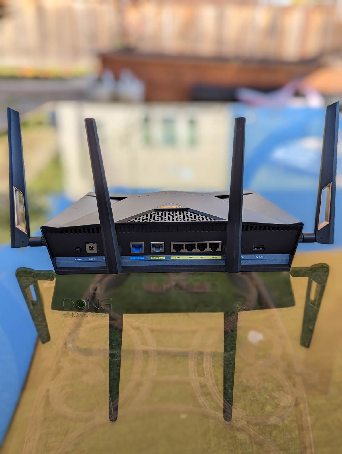 Asus RT-AX88U Pro Wi-Fi 6 Router Back