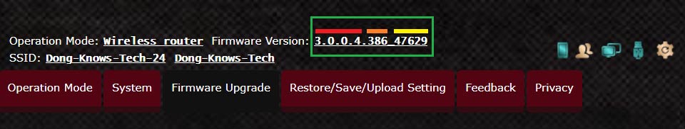 Asuswrt firmware