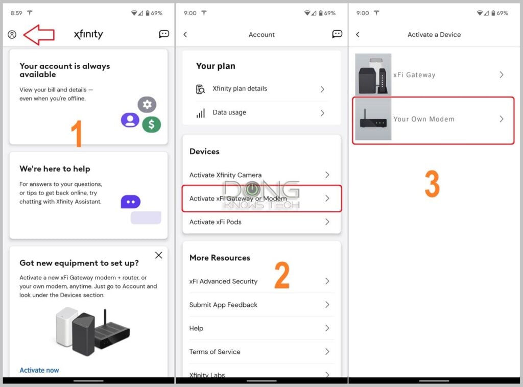 Comcast Modem Activation