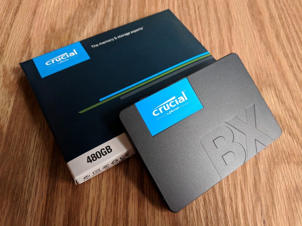 The new Crucial BX500 SSD from Micron.