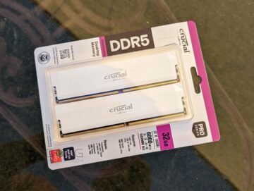 Crucial DDR5 Pro RAM White