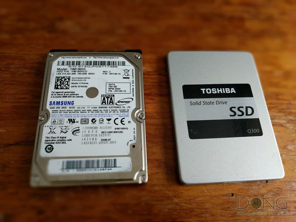 HDD vs. SSD