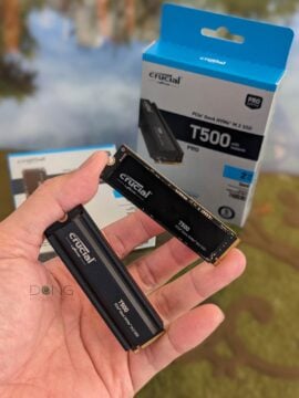 Micron Crucial T500 is a standard PCIe 4.0 SSD