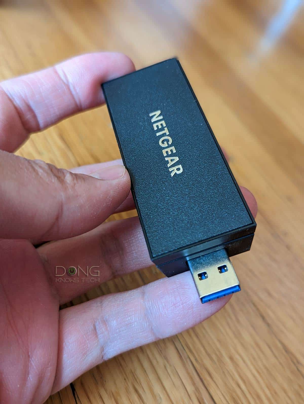 Netgear A8000 Wi-Fi 6E Adapter is a Typical USB Adapter