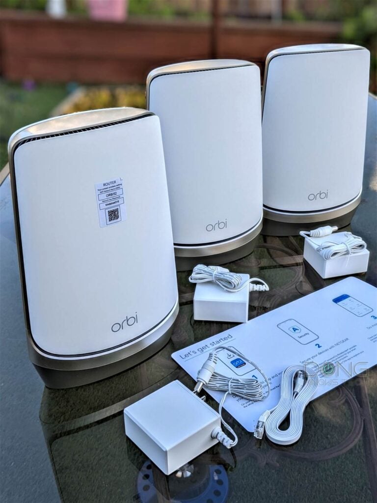 Netgear Orbi RBKE960 quad-band Mesh Wi-Fi 6E System