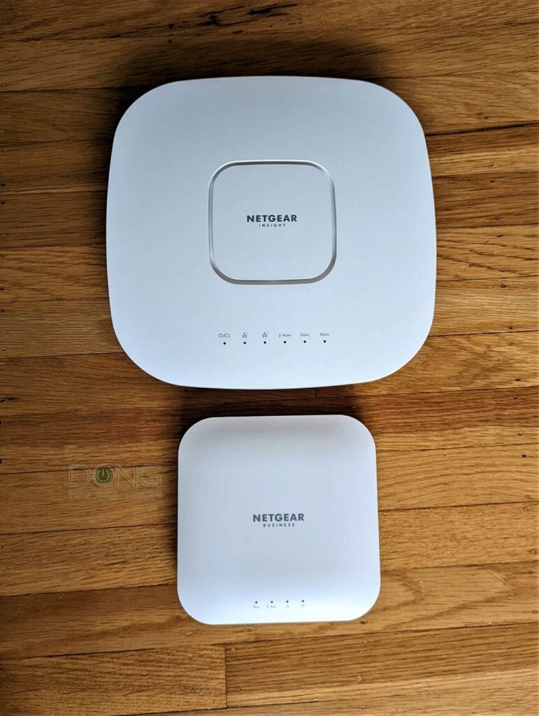 Netgear WAX630E vs. WAX214 1