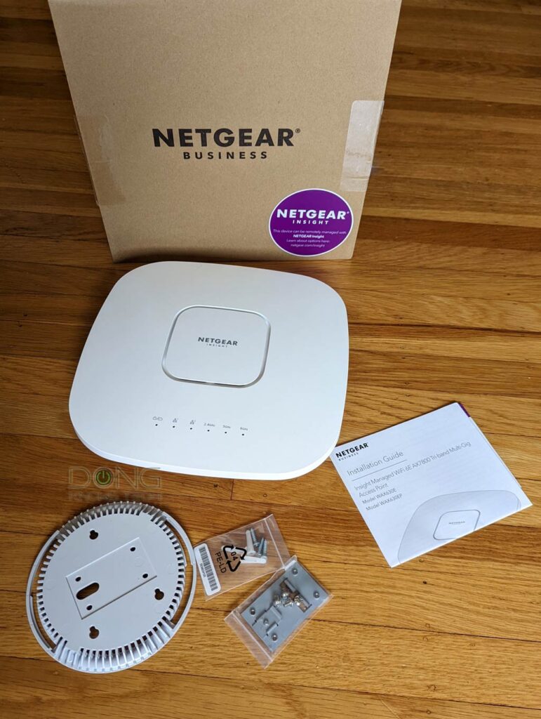 Netgear WAX630E Wi-Fi 6E Access Point 10