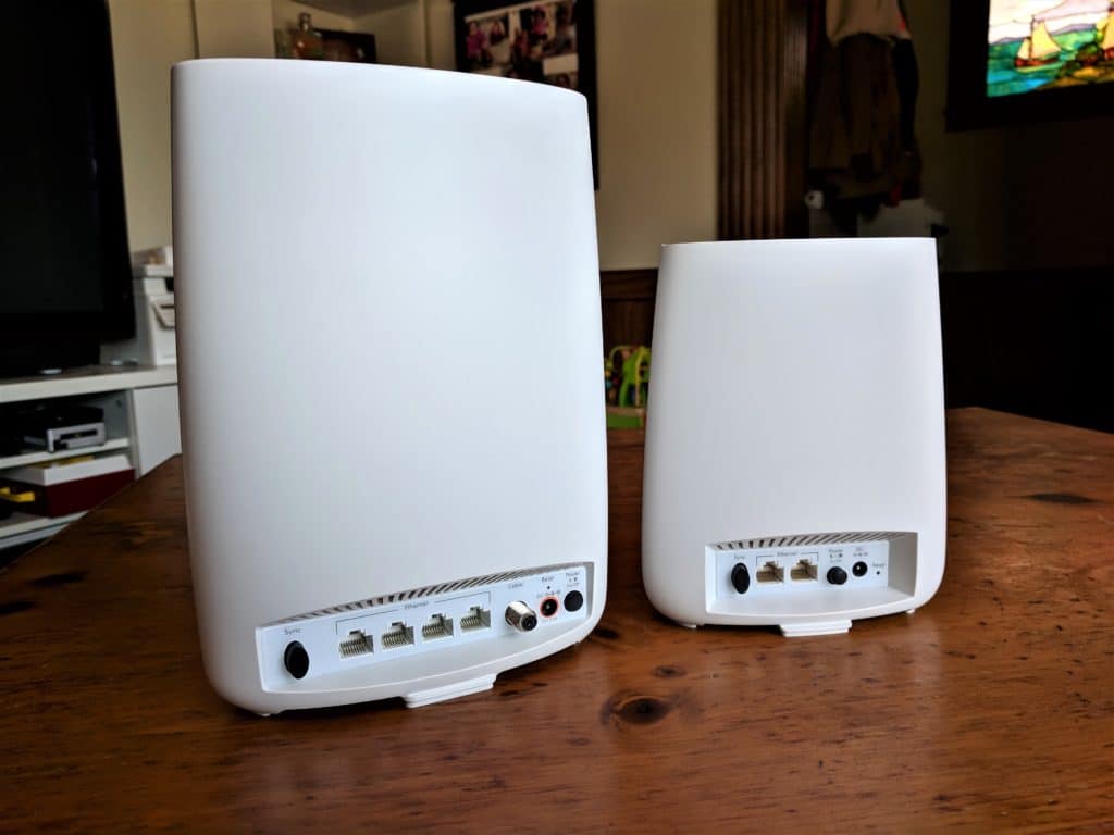 The Orbi CBK40 share the same design yet is totally different from all other Orbi sets.