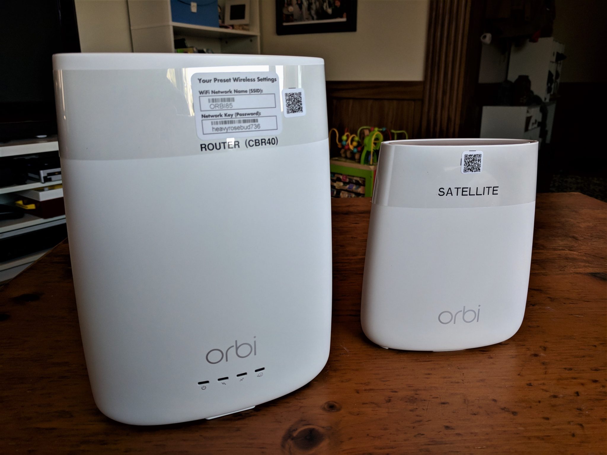 Orbi CBK40 With Names