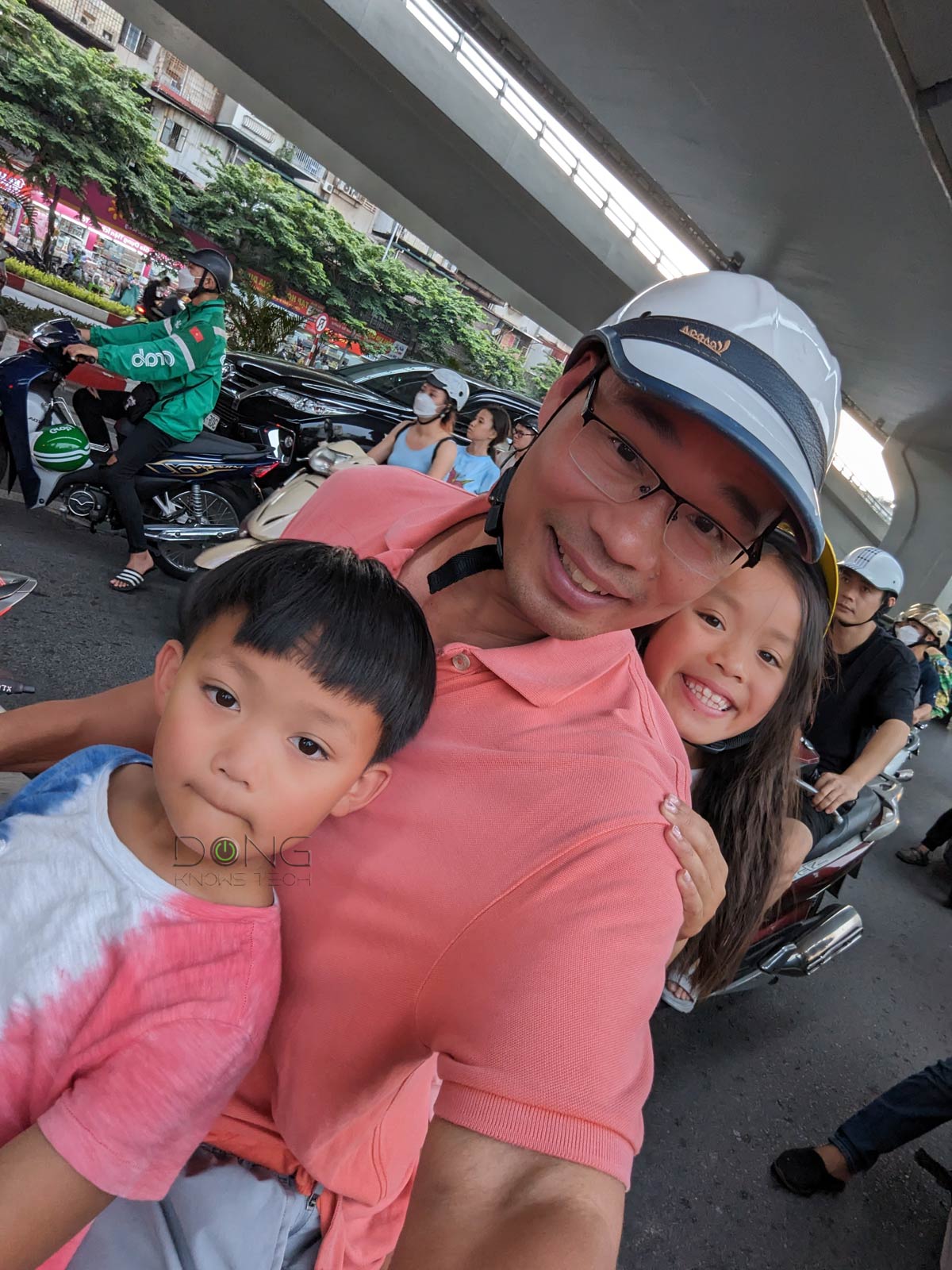 Riding in hanoi