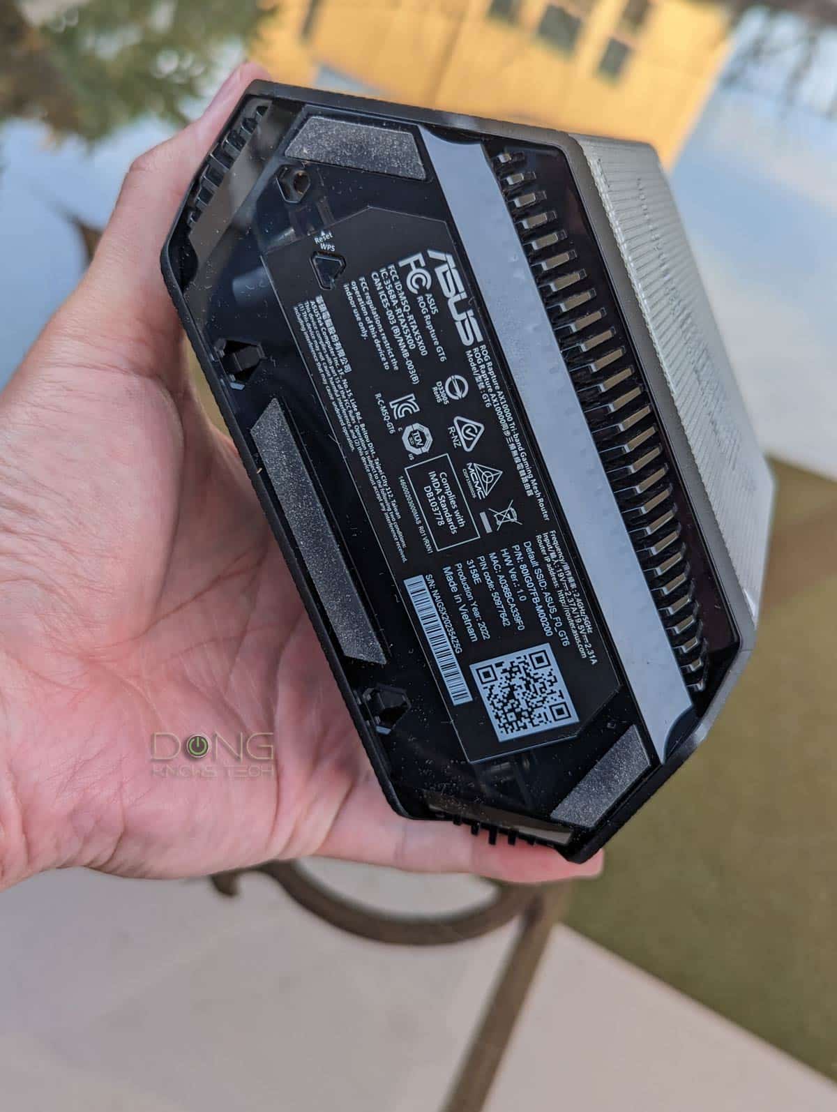 ROG Rapture GT6 underside