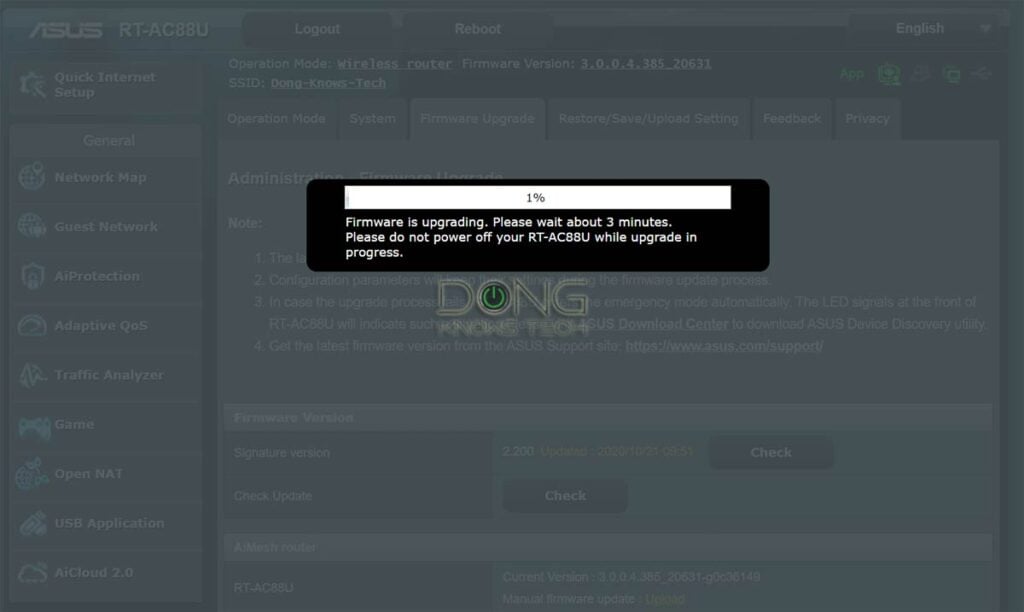 RT-AC88U Firmware Progress