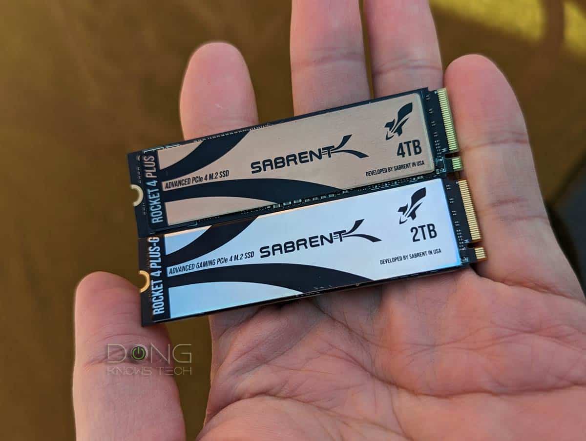 Sabrent Rocket 4 Plus vs Rocket 4 Plus G NVMe SSDs 1 7