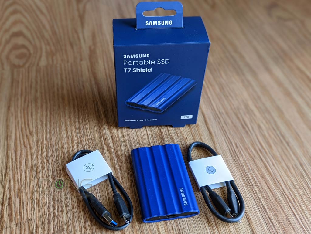 Samsung T7 Shield Portable SSD 6