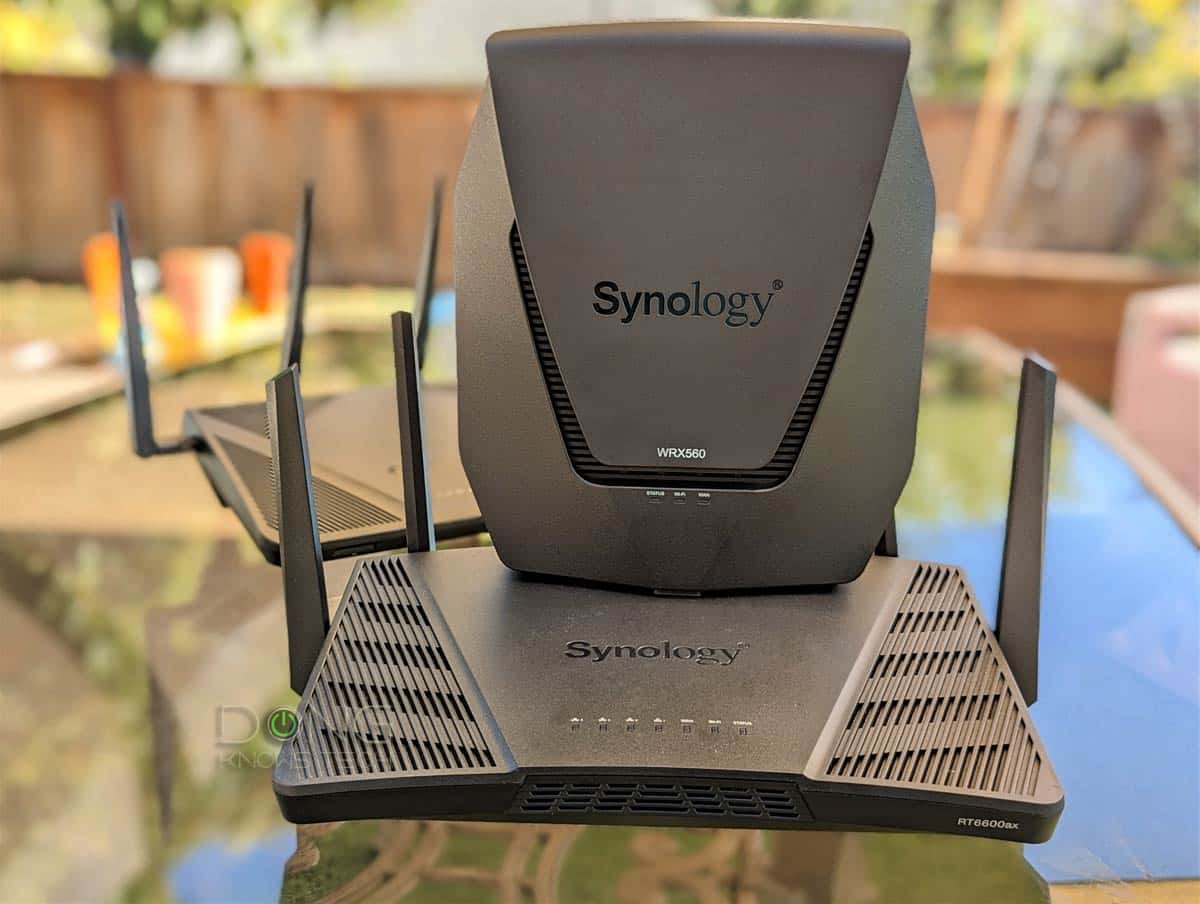 Synology mesh routers RT6600ax vs WRX560 vs RT2600ac