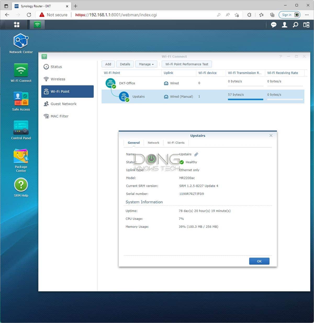 Synology Mesh SRM 1.2