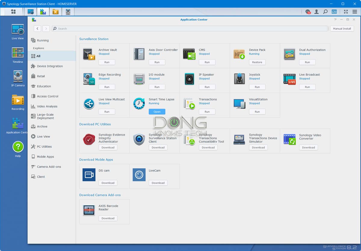 Synology Surveillance Station Apps