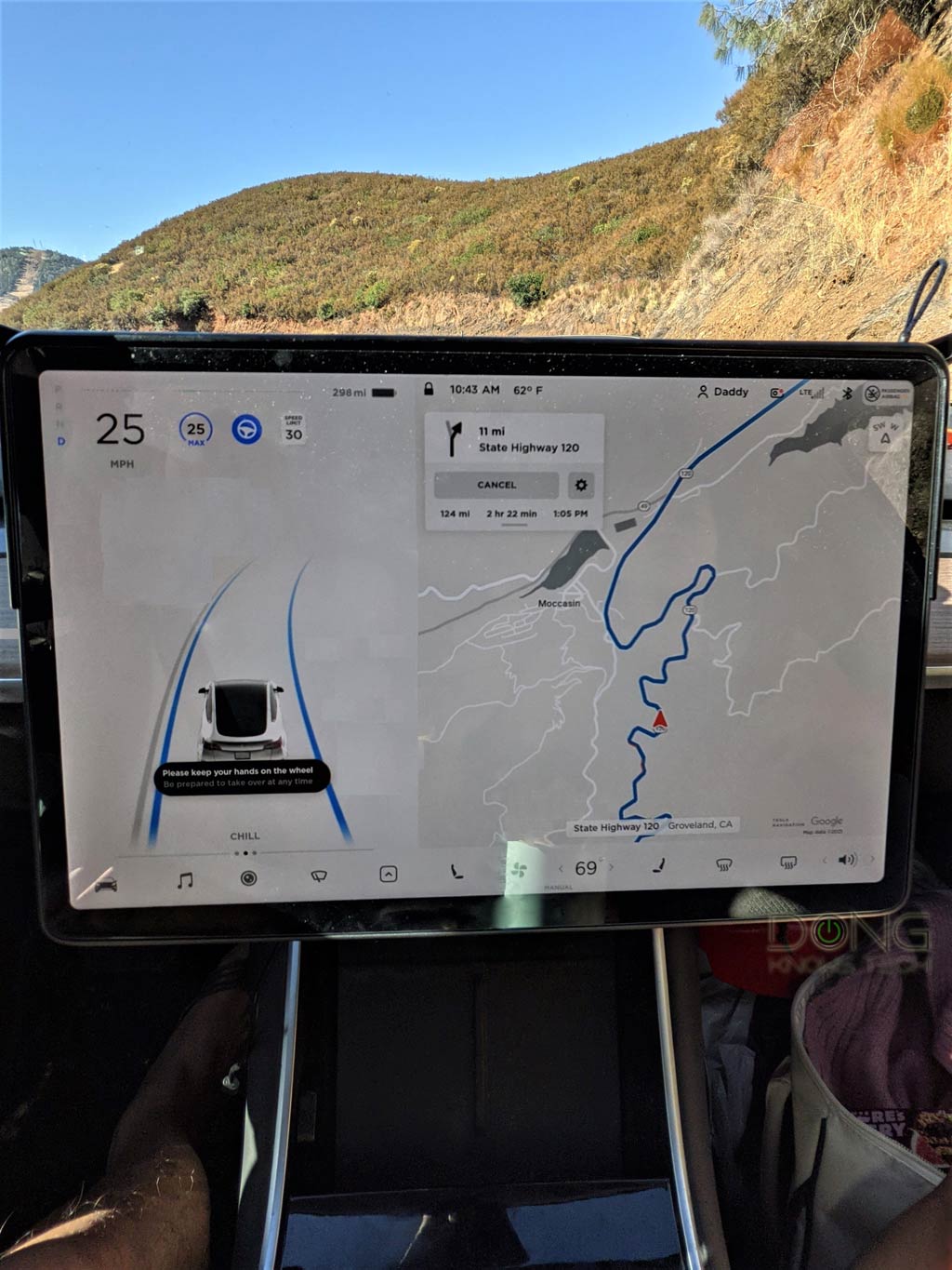 Tesla Auto Pilot Going