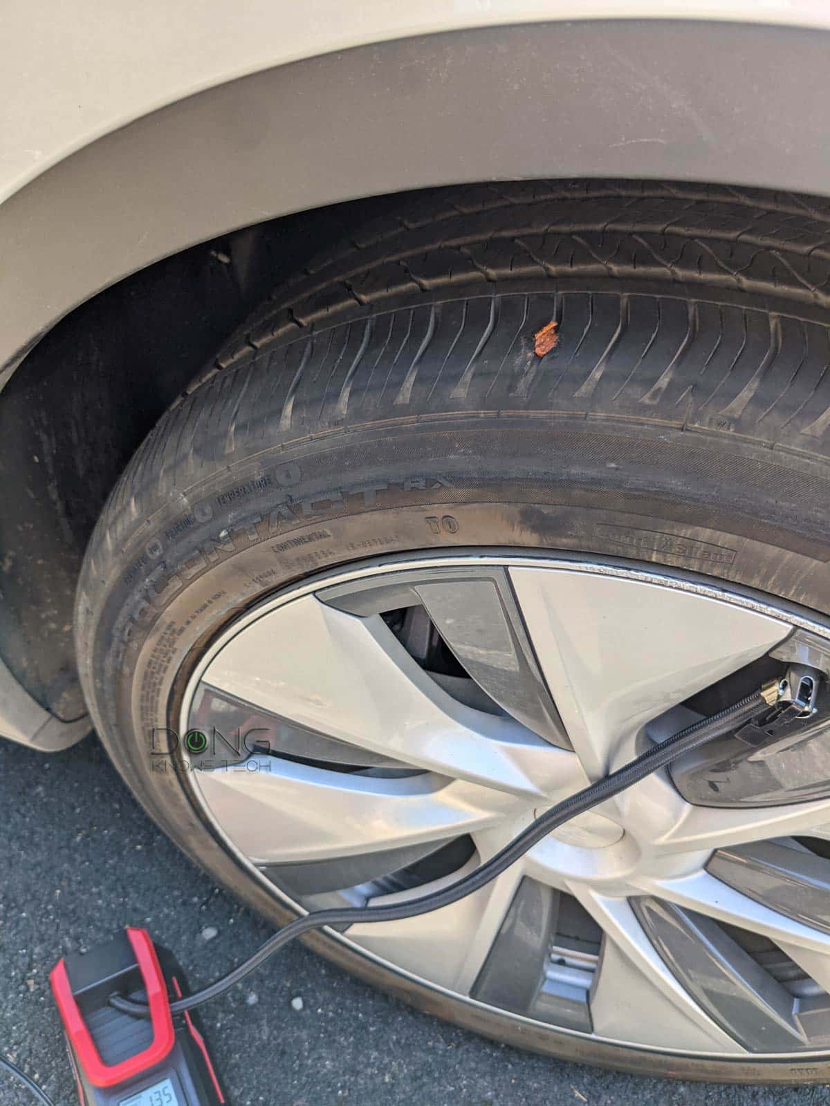 Tesla Model Y Curb Rash when plugged