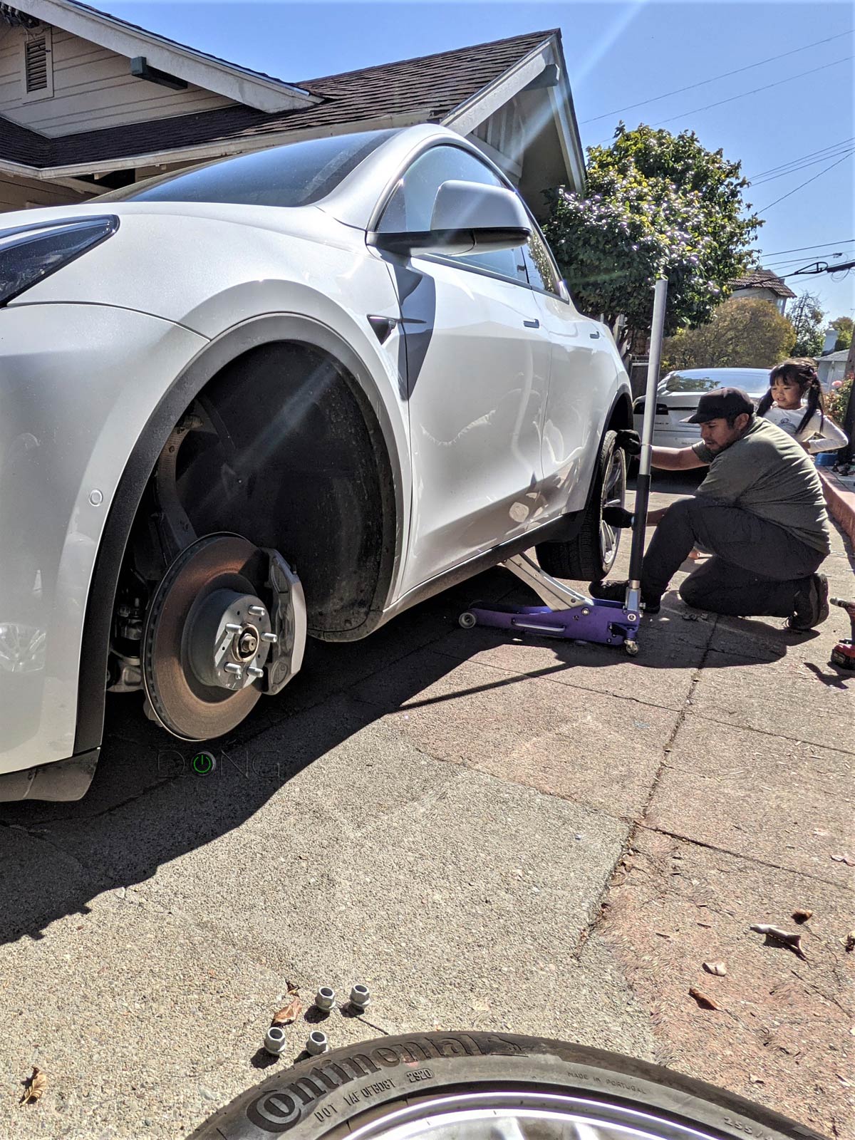 Tesla Model Y Tire Rotation