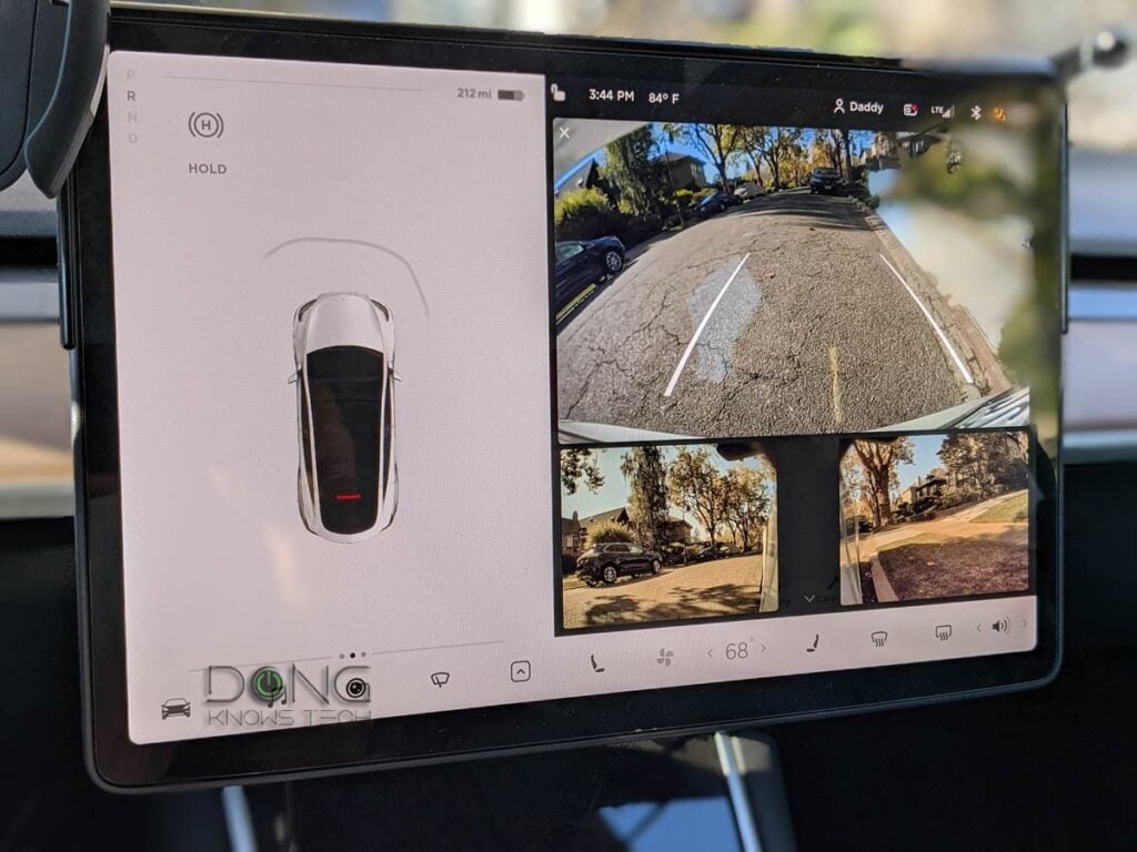 Tesla Reverse Cameras 1