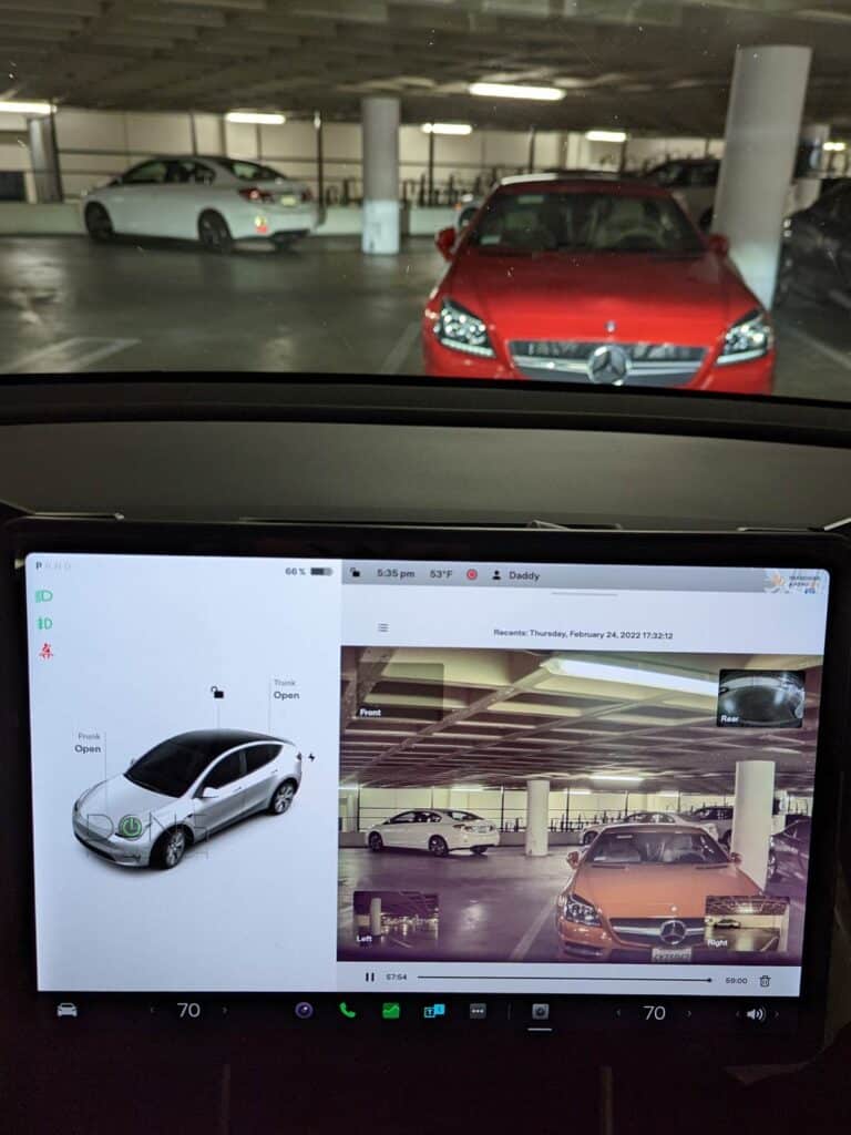 Tesla Sentry Playback