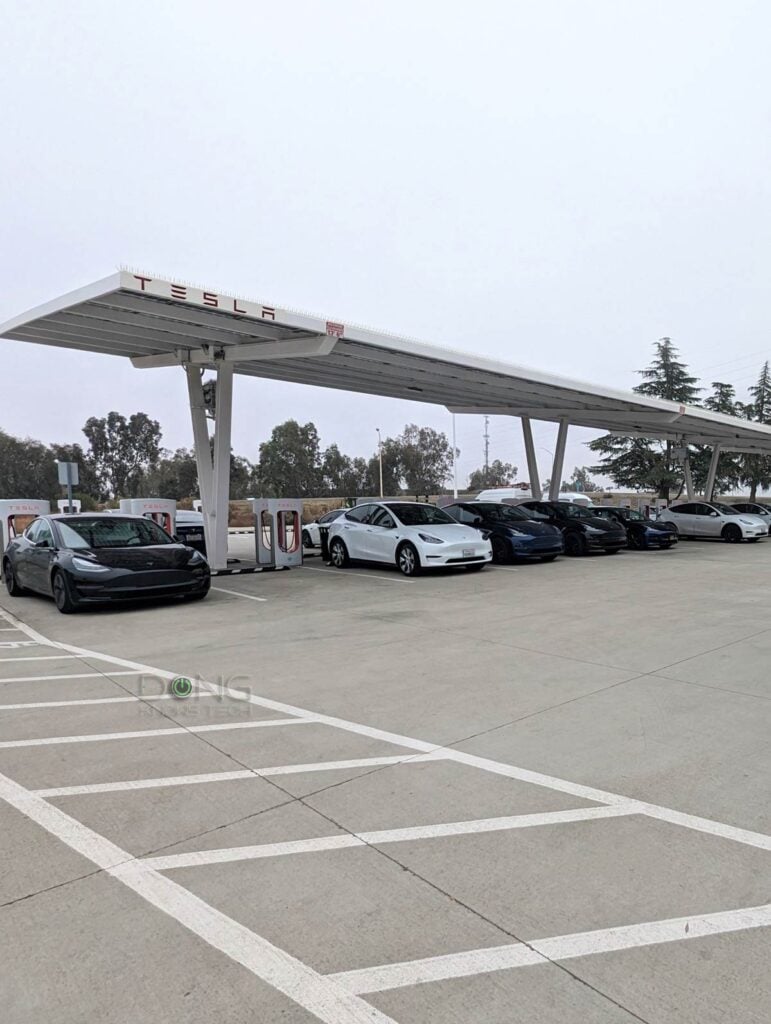 Tesla Supercharger station