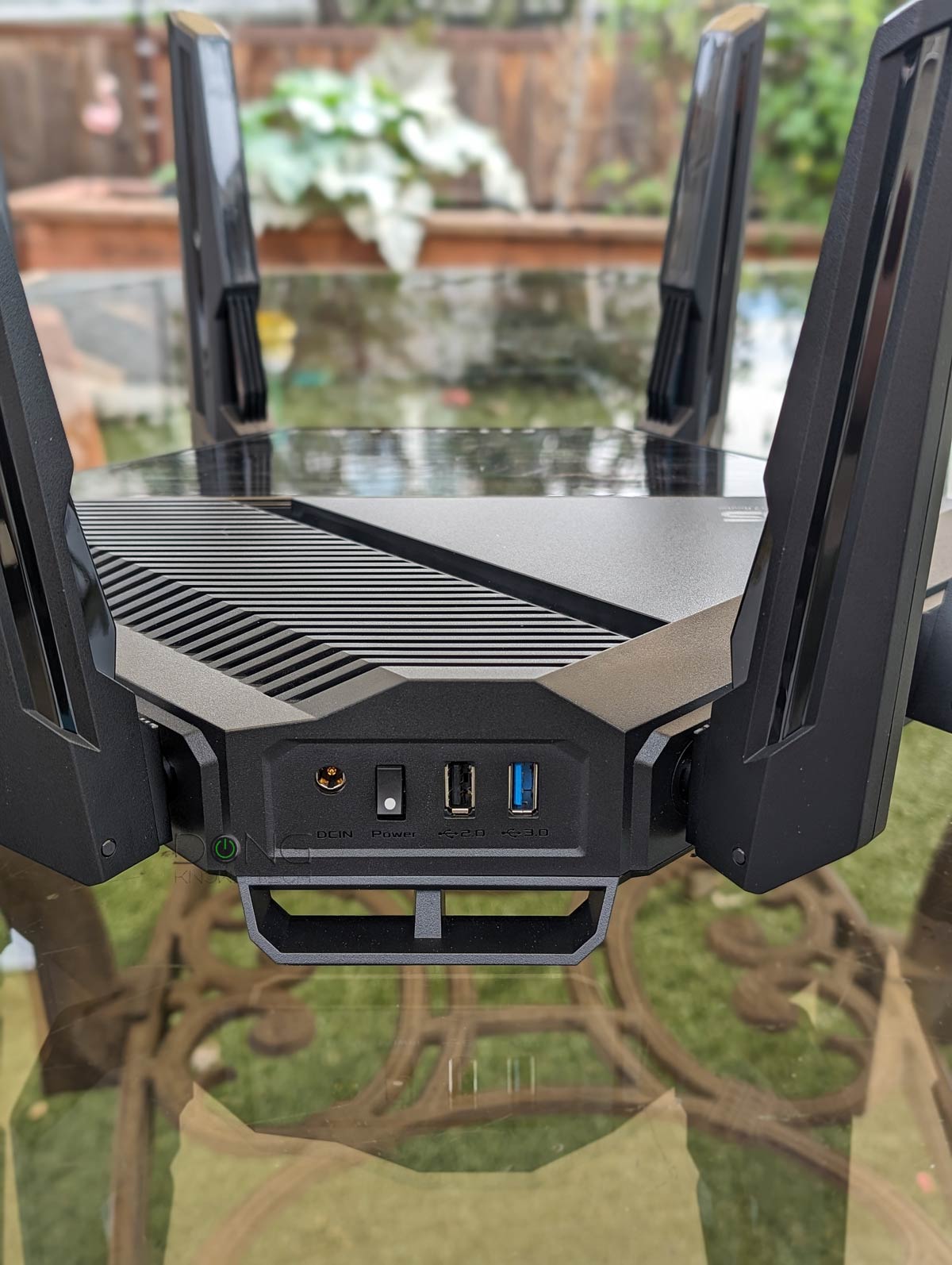 The Asus RT-BE96U has a USB 3.0 and a USB 2.0 ports