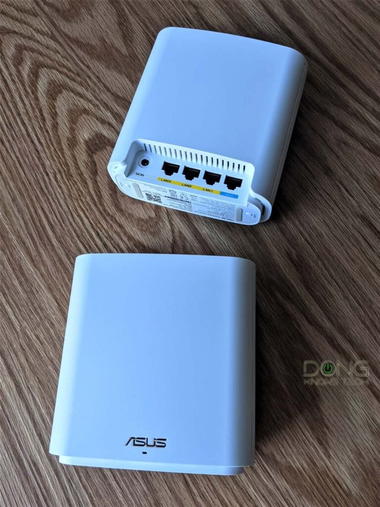 The Asus ZenWiFi XD6 AX5400 dual-band Mesh WiFi System