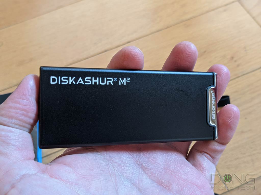 The iStorage diskAshur M2 Portable SSD 4