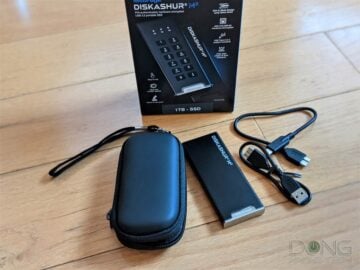 The iStorage diskAshur M2 Portable SSD