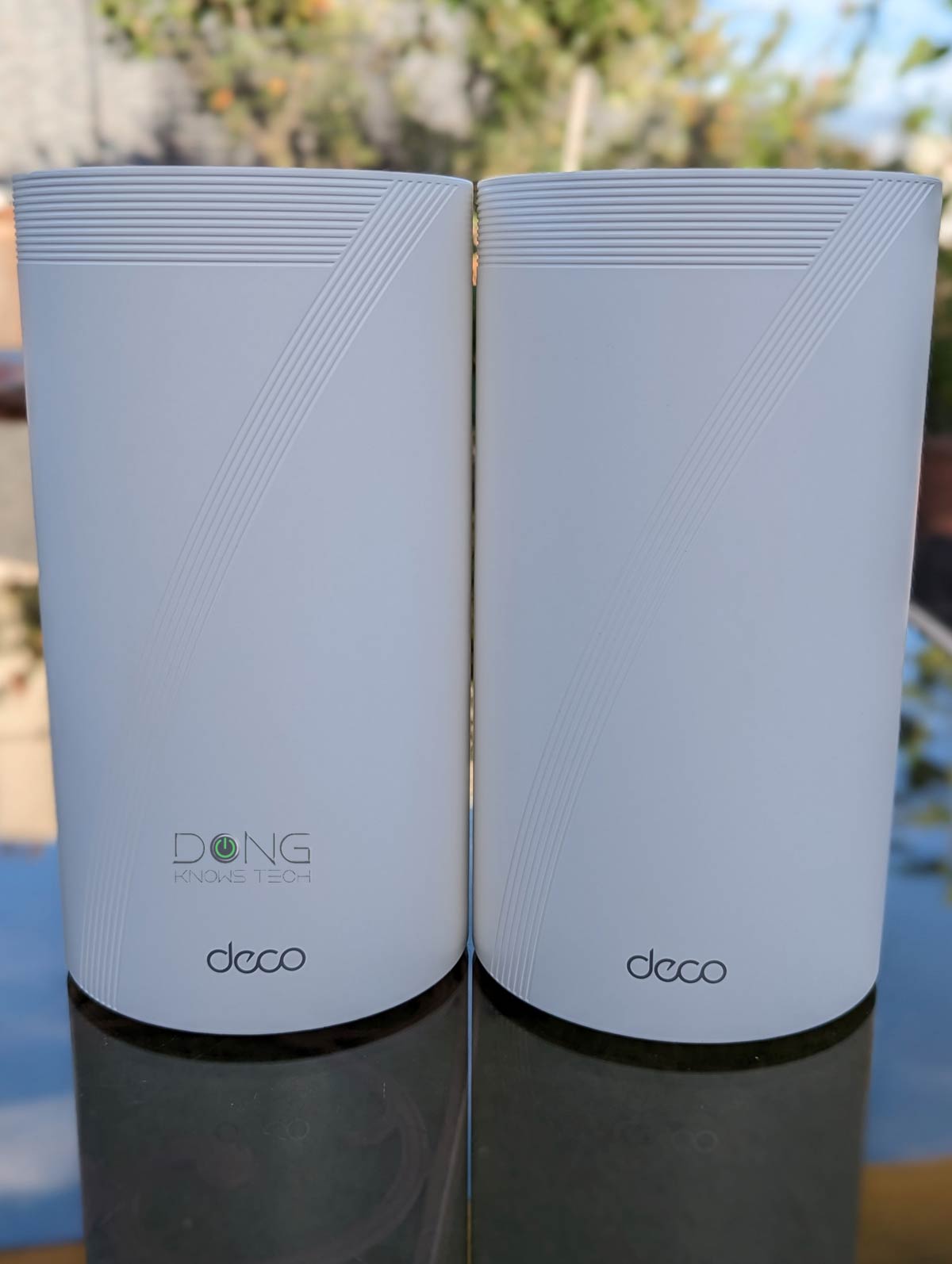 TP-Link Deco BE95 vs. Deco BE85 Front