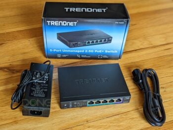 TRENDnet TPE-TG350 Review (vs. TEG-S750): A Solid Little 2.5Gbps PoE+ Switch