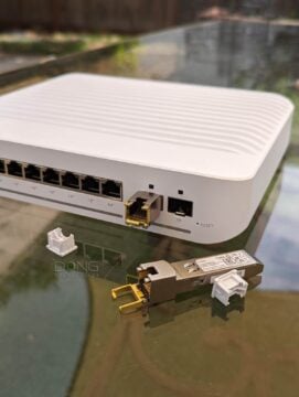 Ubiquiti Switch Enterprise 8 PoE with BASE-T adapters