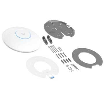 Ubiquiti U7 Pro AP with mounting accessories