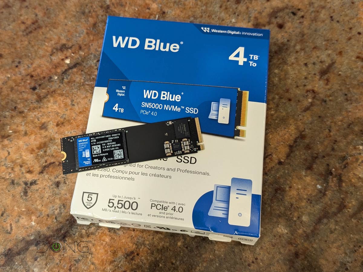 WD Blue SN5000 and retail