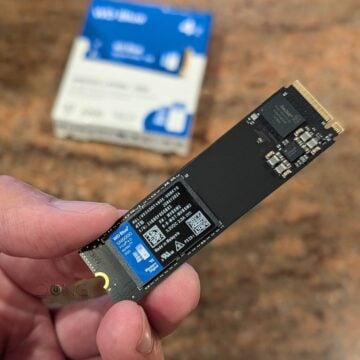 WD Blue SN5000 PCIe 4 SSD