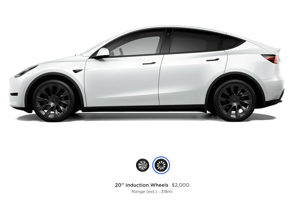 Model Y Induction Wheels Rim